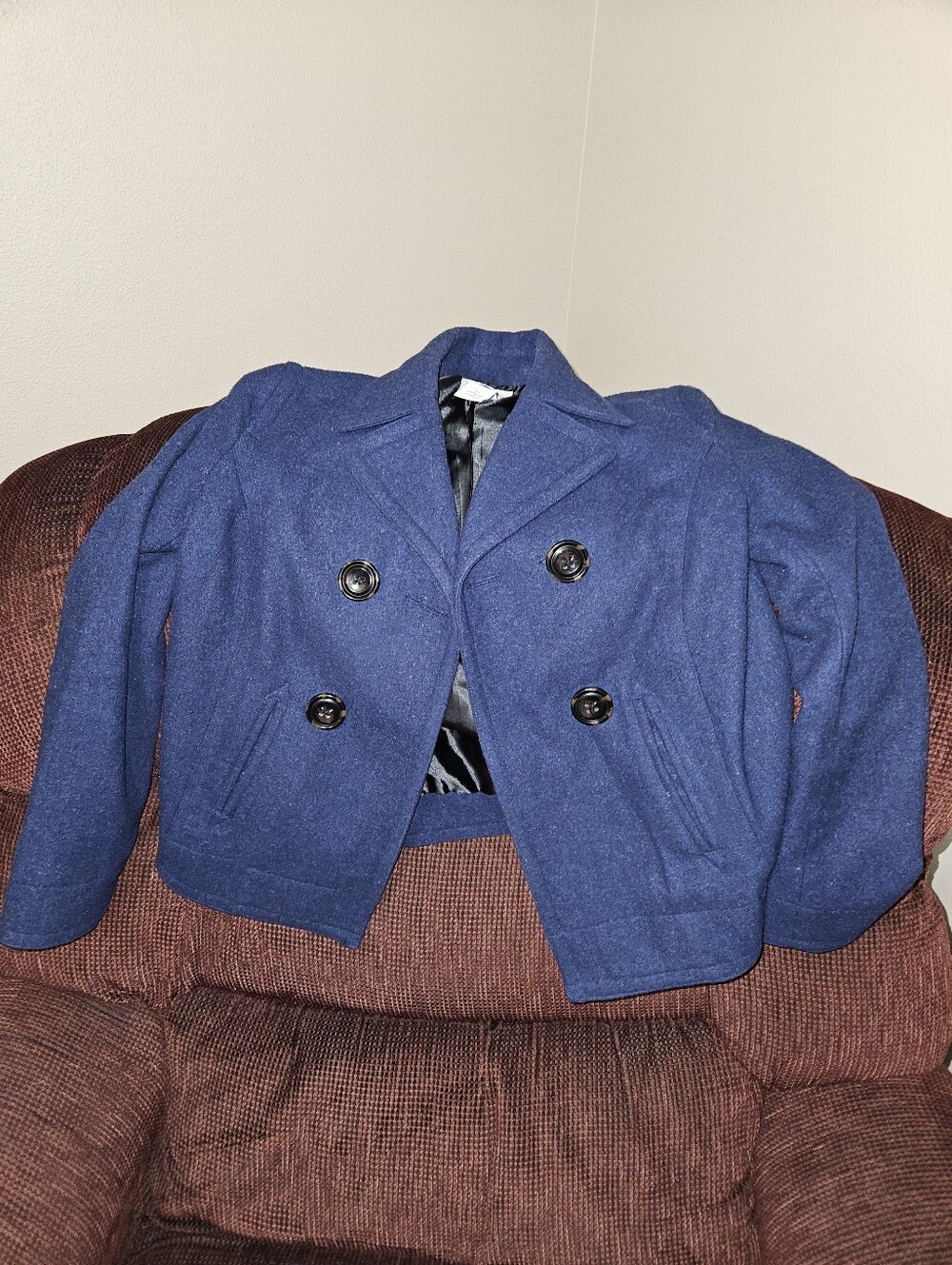 Navy Peacoat Jacket